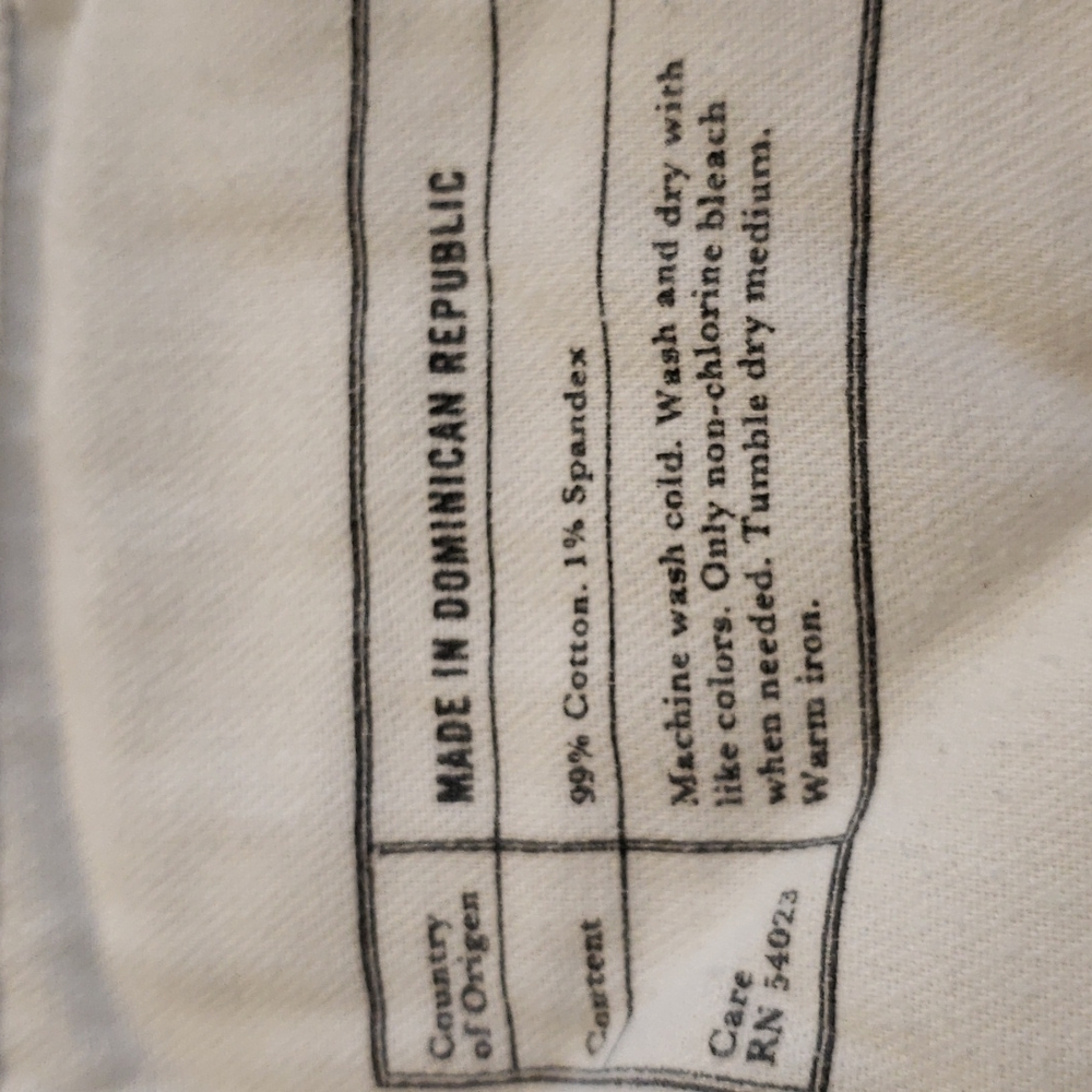 Banana Republic Slim Straight Mid Rise Jeans White 28 Long - Picture 10 of 14